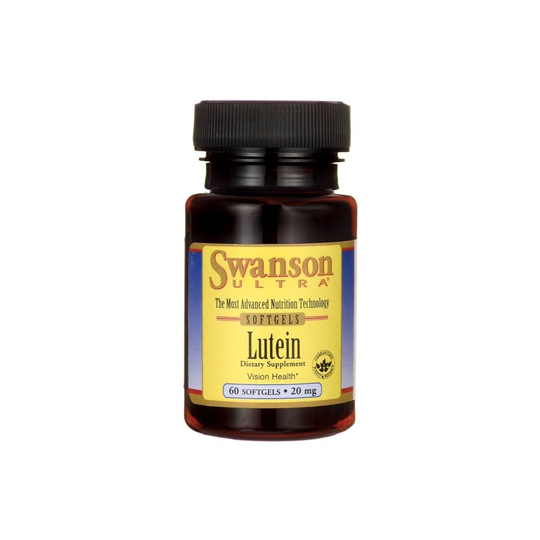 Swanson Lutein, 20mg - 60 softgels