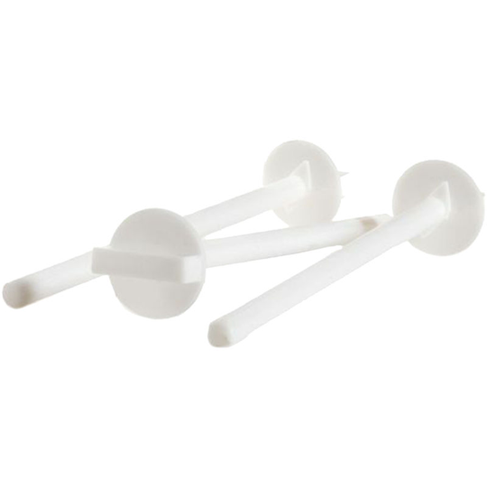 Sharples - Ruff n Tumble Inst a Perch (Pack Of 3) (24cm) (White) - White