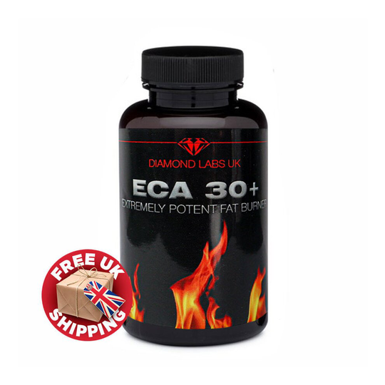 Diamond Labs ECA 30+ Black Edition (60 Capsules) Energy & Fat Loss