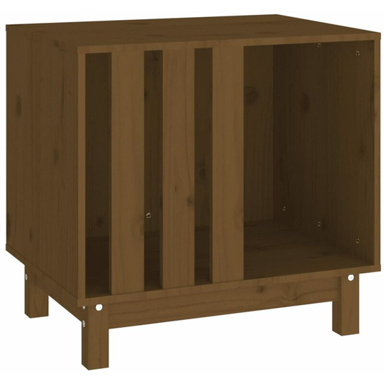 Dog House Honey Brown 60x45x57 cm Solid Wood Pine Vidaxl Brown