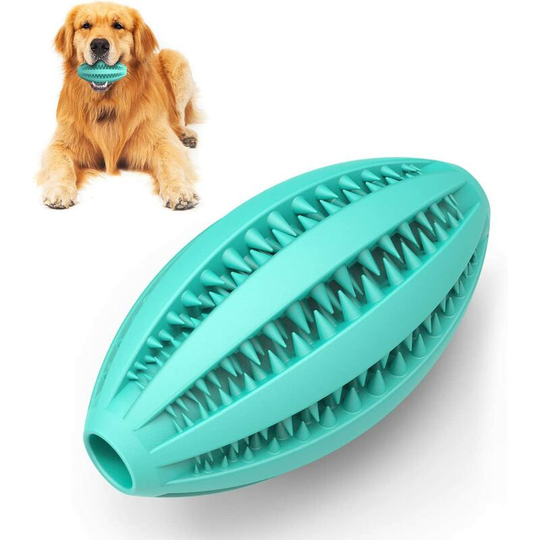 Non-toxic natural rubber dog chew toy for medium sized dogs