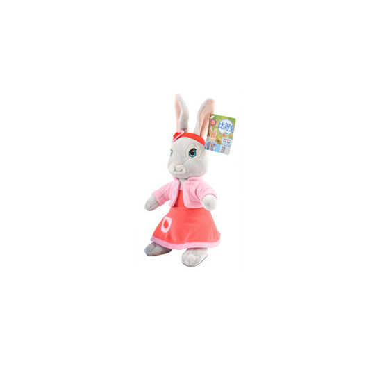 (Lily, 46cm) Plush toy short tail cute rabbit doll soothing sleep doll