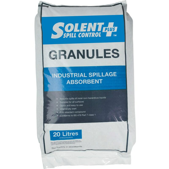 Solent Spill Control - Absorbent Granules Clay 20L Bag