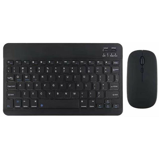Bluetooth Keyboard With Mouse Set For Tablet Smartphone Laptop