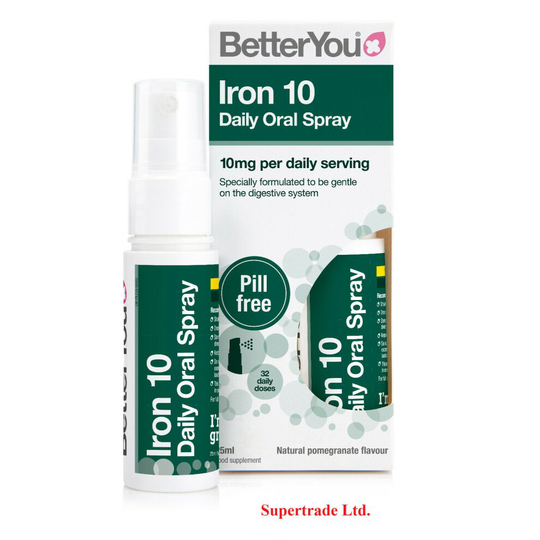 BetterYou Iron 10 Daily Oral Spray Natural Pomegranate Flavour - 25ml