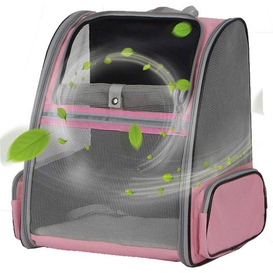 Cat Carrier Backpack - Fully Ventilated - For Cats & Small Puppies - Airline Approved - For Travel & Hiking