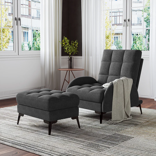 Affric Manual Recliner with Footstool