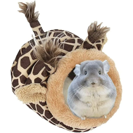 Osqi - Plush Adult and Baby Guinea Pig Basket with Detachable Cushion Ultra Soft and Comfortable Nest Bed House Kennel Cave Warm Shelter for Hedgehog