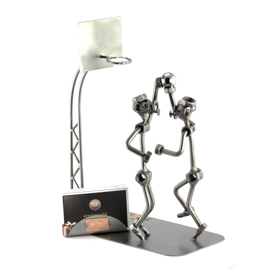 Basketball Screw Man Place Card Holder