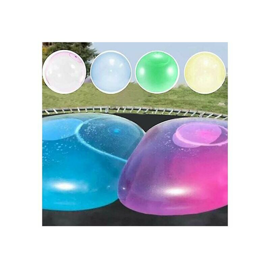 5pcs Kids Bubble Ball Inflatable Toy Water Polo Ball Soft Rubber Jelly Balloons For Children Outdoor Party
