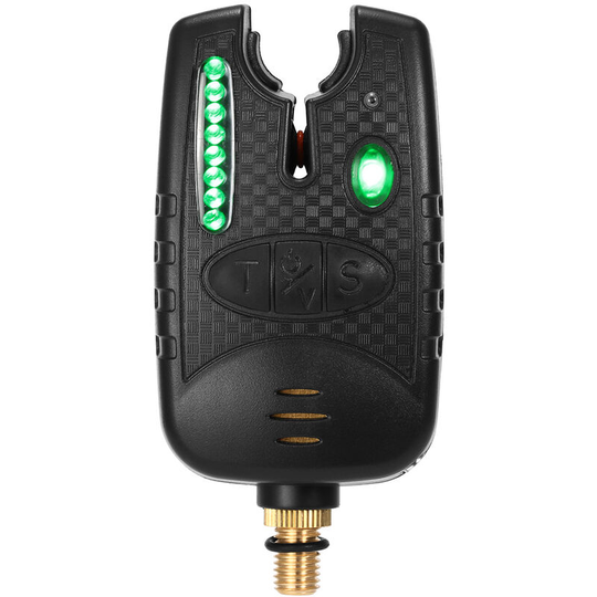 Fishing Bait Alarm 8 led Fishing Bait Alert Luminous Fishing Bait Indicator,model:Green - model:Green