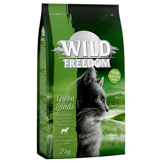 Wild Freedom Adult Green Lands - Lamb - Economy Pack: 3 x 2kg