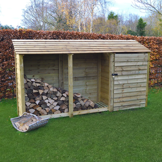 11 Ft. x 3 Ft. Log Store