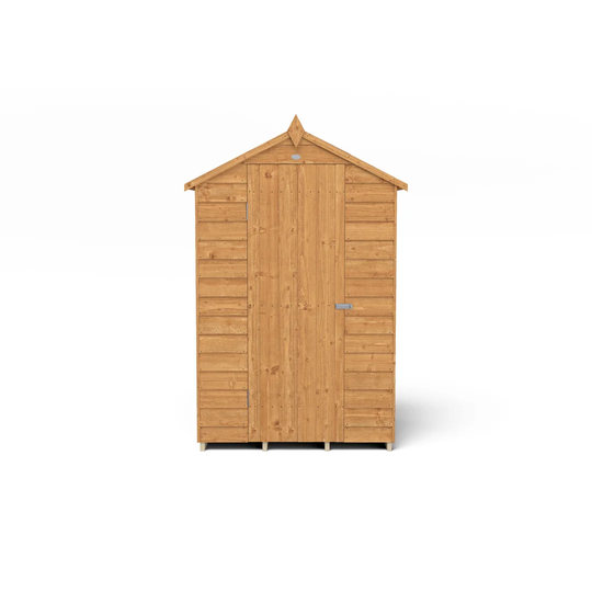 Overlap Dip Treated 4X3 Apex Shed - No Window