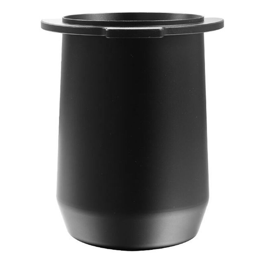 Hands Free Aluminium Alloy Coffee Portafilter Dosing Cup Coffee Dosing Cup Home Coffee Shop Reusable Practical Accessory, Black - Black