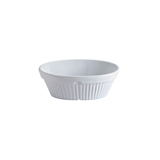 Rayware Gourmet Oval Pie Dish (One Size) (White) - White