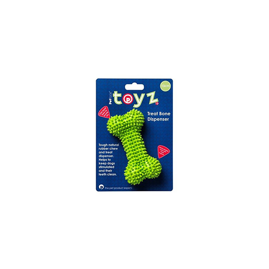 Petface Treat Bone Dispenser Dog Treat/Toy, 13 cm