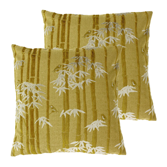 Thornton Feathers Floral Cushion with Filling