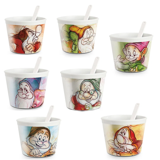 7 Piece Ice Cream Sweet Bowl Set