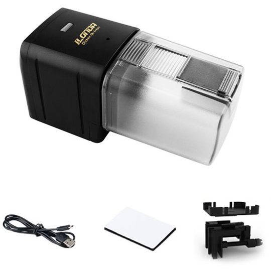 Usb Powered WiFi Intelligent Automatic Aquarium Fish Bowl Food Feeder Home Household Aquarium Intelligent Timing Fish Feeder - Ilonda