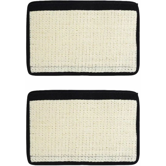Cat Scratch Mat, Sofa Furniture Floor Wall Protector, Resistant Cat Sisal Scratch Mat Suitable for Kitten Dog - 30*40 cm
