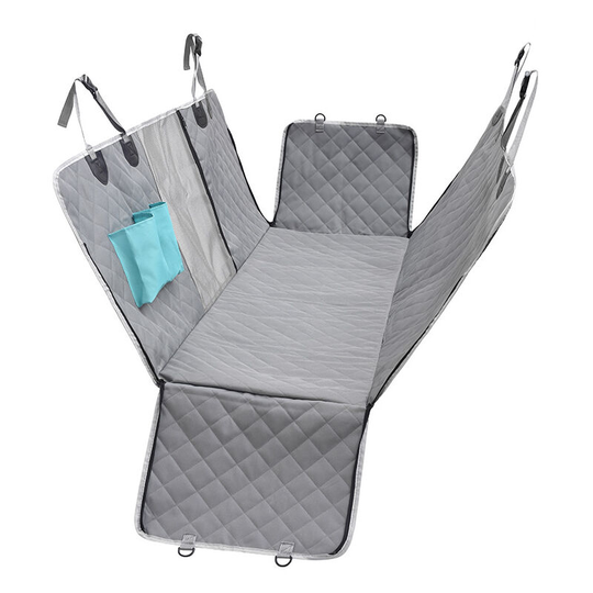 Denuotop - Protective Covers Dog Car Seat Covers, Dog Carrier Cover Waterproof and Non-Slip Back Seat Bench Protector with Visual Window and Pocket