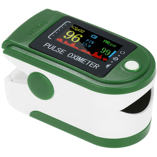 Superseller - Digital Fingertip Pulse Oximeter tft Display Blood Oxygen Sensor Saturation Mini SpO2 Monitor pr Pulse Rate Measurement Meter