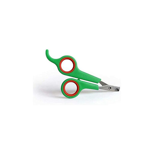 Langray - Nail Scissors Nail Care Grooming for Dog Cat Rabbit Geeen+Red