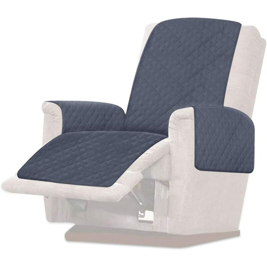 House of the armchair without slip flat rate coach stretch armchair printed sofa cover tub meat layer washable stool protection of the armchair (gray)