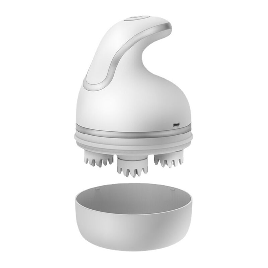 Heguyey - Electric Cat Toy Pet Head Massager Cat Hand Massage Brush Automatic