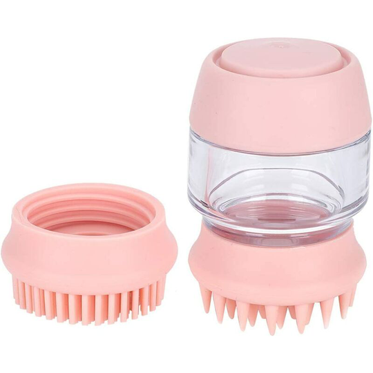 Pet Bath Brush, Soft Silicone Pet Bath Brush, Comfortable Massage Shower Comb, Light Grooming for Cats Dogs Rabbits