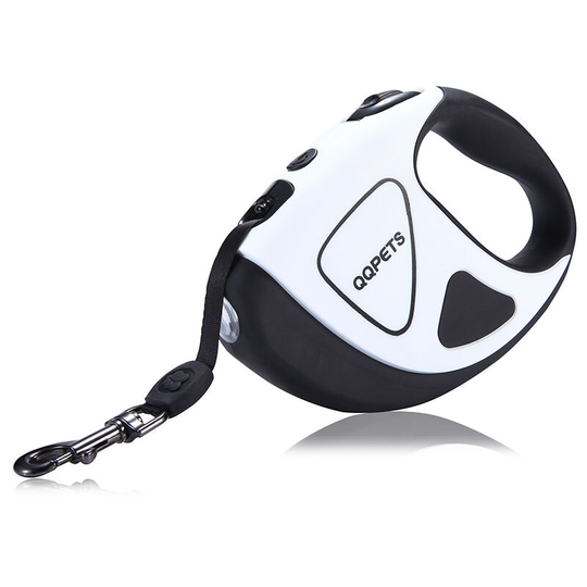 Retractable led flashlight with dog, tow rope for training and walking (3M)