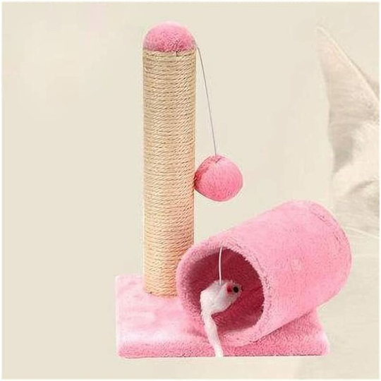 Cat Climbing Frame, Toys Cat Climbing Toys, Kitten Climbing Cat Tree Cat Tree Scratching Post Climbing Pet Supplies Materials- Pink