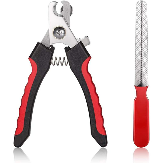 Nail Clippers for Dogs and Cat Nippers Nippers with Nail File, Grooming Pet Nail Clippers