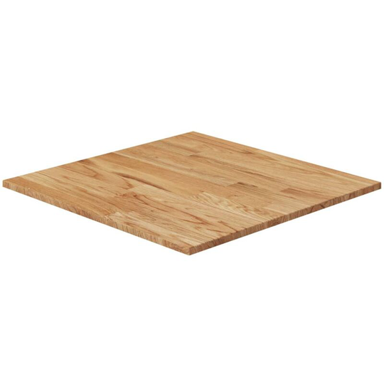 Vidaxl - Square Table Top Light Brown 70x70x1.5cm Treated Solid Wood Oak Brown
