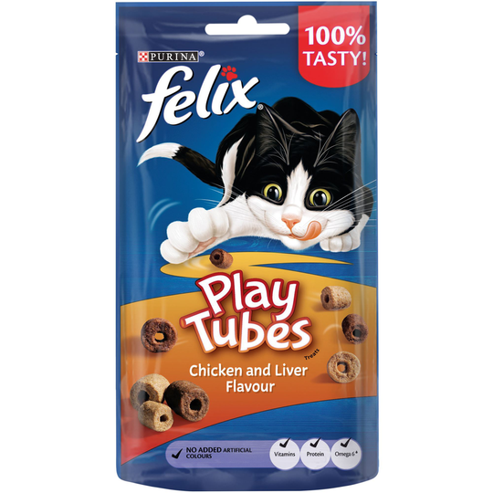 Felix Play Tubes 50g - Chicken & Liver