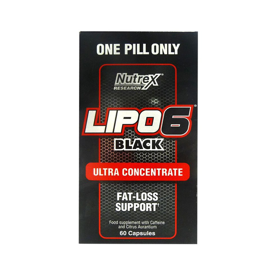 Nutrex Lipo-6 Black, Ultra Concentrate - 60 caps