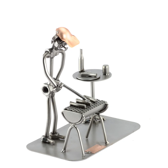 Barbecue Grill Screw Man