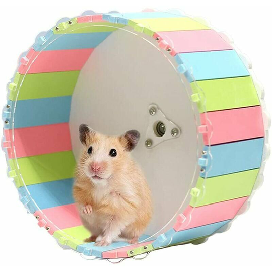 Echoo - Hamster Wheel Toy, Hamster Exercise Wheel, Hamster Exercise Wheel, Hamster Exercise Wheel, Quiet Hamster Exercise Wheel, for Hamster,