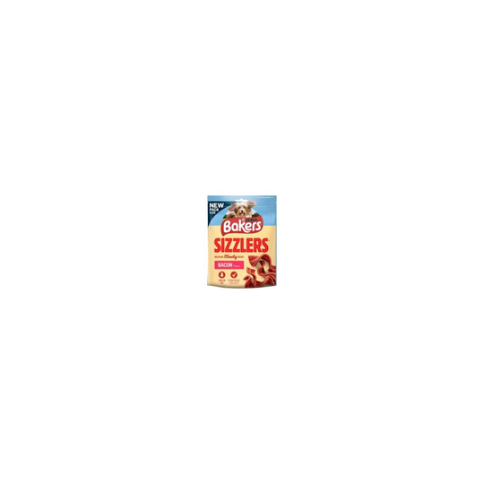 BAKERS Dog Treats Bacon Sizzlers 90g (6 x 90g)