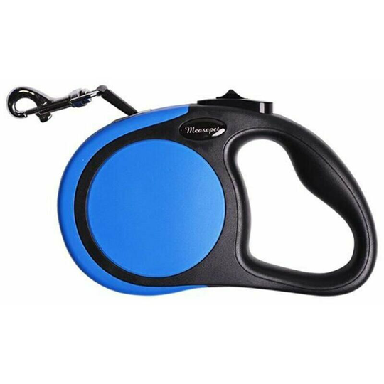 Abs and nylon Automatic Retractable Leash for Company Suitable for Puppies under 15KG Dog 3M Blue