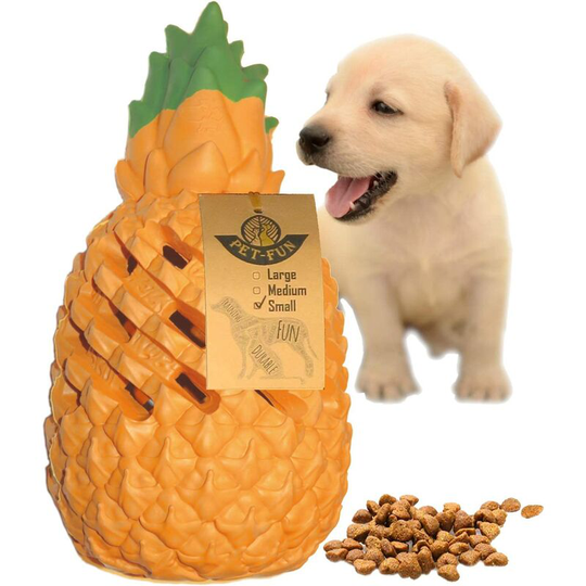 Small Puppy Toy Pineapple Interactive Boredom Puzzle Brain 10cm Version