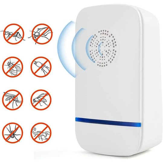 Osqi - Pest Repeller Mosquitoes Repellent Mice Rats Rodents Electronic Control Indoor Ultrasonic Repeller for Kitchen, Bedroom, Garage, Warehouse