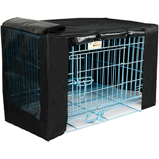 Dog Crate Covers Universal Fit for 30 Inch Wire Dog Cage, Easy to Put On, Take Off and Adjust