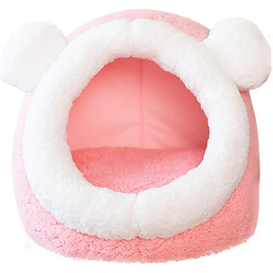 Warm Cat Bed Cat Basket Small Dog Puppy Soft House Pet Kennel with Removable Cushion Winter Nest Sofa for Cat # 4 l