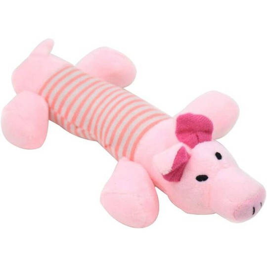 Pink Dog Toy, Squeak Toys, Chew Toys for Small Medium Large Dogs