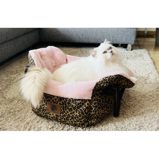 2 in 1 Practical Cat Bed, Dog Bed, Pet Basket with Handle