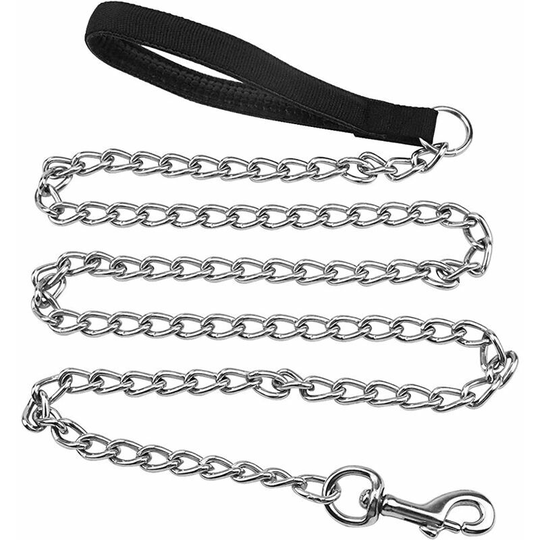 Heavy Duty Dog Leash Chain, Dog Chain Leash for Large Dogs Medium Dogs, 1.8M, 4mm thick