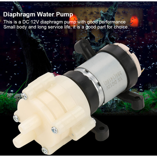 Dc 12V Mini Electric Diaphragm Water Suction Pump for Tea Machine Fish Tank