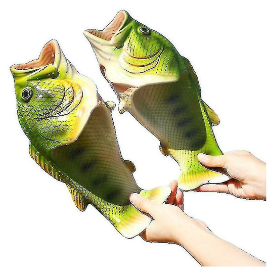 Carp Skid-proof Summer Beach Shoes Outdoor Stylish Sandals Water Mock Slippers Fish--38-39(wanan) Ruikalucky